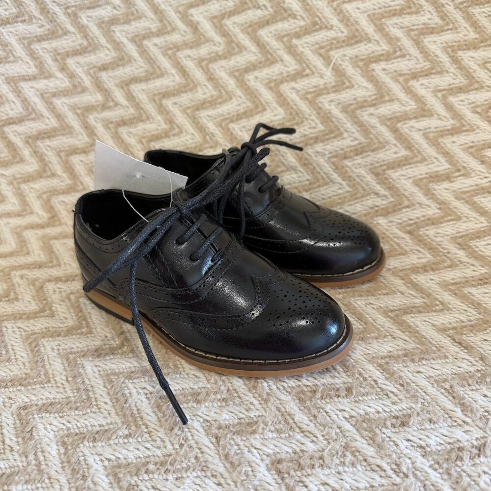 Stacy Adams Dunbar Toddler Boys Wing Oxford Dress Shoes